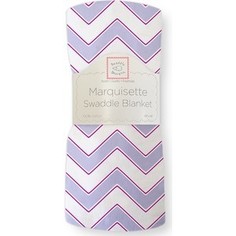 Пеленка детская тонкая SwaddleDesigns Маркизет Lavender Chevron (SD-450L)