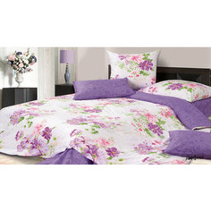 Комплект постельного белья Ecotex 2-х сп, сатин, Дафни (КГМДафни)