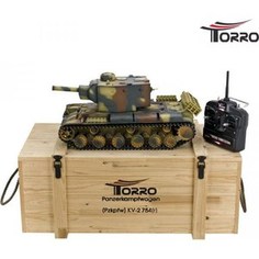 Радиоуправляемый танк Torro Russia КВ-2 RTR масштаб 1:16 2.4G