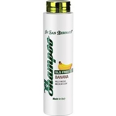 Шампунь Iv San Bernard Traditional Line Plus Shampoo Banana Medium Coat SLS Free для шерсти средней длины у животных 300 мл