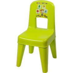 Стульчик детский Little Angel Детский стул Я расту Обучайка зелёный р-р 30*32*58см (уп2)