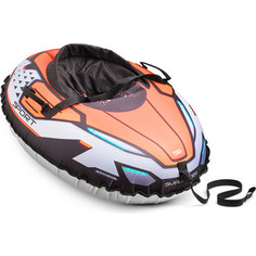 Санки-тюбинг Small Rider с сиденьем и ремнями Asteroid Sport (оранжевый) 1636859