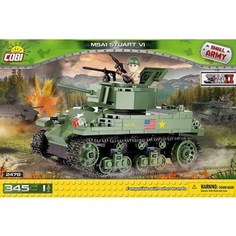 Конструктор COBI танк M5A1 STUART VI