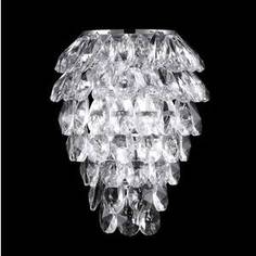 Настенный светильник Crystal Lux Charme AP2+2 LED Chrome/Transparent