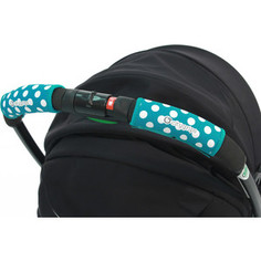 Чехлы Choopie CityGrips (Сити Грипс) на ручку для универсальной коляски 370/4219 polka-dot aqua