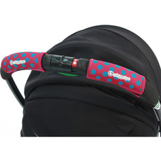 Чехлы Choopie CityGrips (Сити Грипс) на ручку для универсальной коляски 372/4196 polka-dot pink