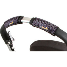 Чехлы Choopie CityGrips (Сити Грипс) на ручку для универсальной коляски 318/9396 ZigZag Black