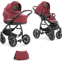 Коляска 2 в 1 Noordi Fjordi Sport Норди Спорт Burnt Rouge 856