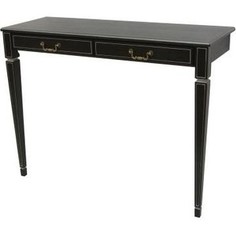 Консоль Мебелик Васко В 90Н венге/серебро