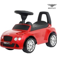 Каталка-автомобиль RT 326 Bentley с музыкой - красный