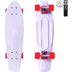 RT 402-W Скейтборд Big Fishskateboard 27 винил 68,6х19 с сумкой WHITE/red