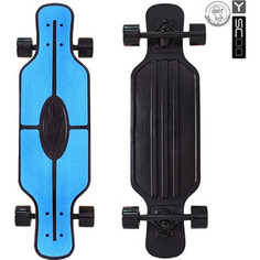 RT 408-B Скейтборд Longboard Shark TIR 31 пластик 79х22 с сумкой BLUE/black