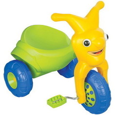 Велосипед трехколёсный Pilsan Clown в подарочной коробке цвет зелено-желтый (07-142)