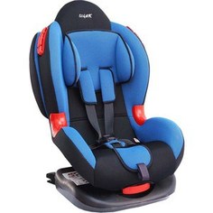 Автокресло Siger Кокон ISOFIX синий, 1-7 лет, 9-25 кг, группа 1/2