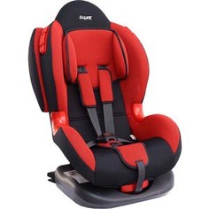 Автокресло Siger Кокон ISOFIX красный, 1-7 лет, 9-25 кг, группа 1/2