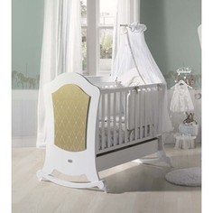 Кроватка Micuna Alexa BIG Relax 140х70 white/gold