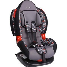 Автокресло Siger ART Кокон ISOFIX алфавит, 1-7 лет, 9-25 кг, группа 1/2