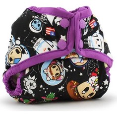 Подгузник для плавания Kanga Care Newborn Snap Cover - tokiSpace/Orchid