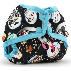 Подгузник для плавания Kanga Care Newborn Snap Cover - tokiSpace/Aquarius