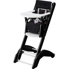 Стульчик для кормления Combelle Evo Twenty-One, 41х67х97 см, Noir/Blanc / черный с белым 8123