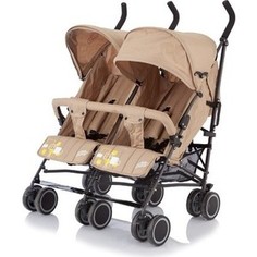 Коляска для двойни Baby Care City Twin (трость), (Khakki) (BT1106T)