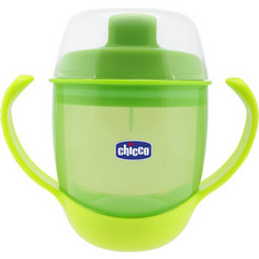 Детская чашка-поильник Chicco 12+, 180 мл, 310307090