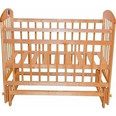 Кроватка Briciola 9 маятн продольный автоматическая светлая BR0905