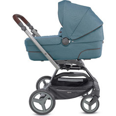 Коляска 2 в 1 Inglesina Quad System на шасси Quad Titanium Black Coffee цвет Ascott Green KA60K0ASG2