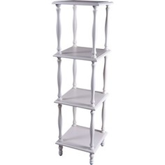 Этажерка Мебелик П 8 слоновая кость