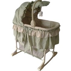 Колыбель качалка Precious на колёсах Оливковый PC 200 GCI