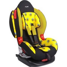 Автокресло Siger ART Кокон ISOFIX пчелка, 1-7 лет, 9-25 кг, группа 1/2