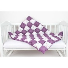 Одеяло AmaroBaby Бонбон Royal Care ВИШНЯ (100% хлопок, наполнитель файбер 100% пэ и синтепон 100% пэ, размер 90-120)