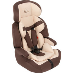 Автокресло Leader Kids CITY TRAVEL Brown+Beige (коричн+беж) 1-2-3 г (9-36кг) GL000306403