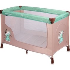 Манеж Lorelli San Remo 1 Бежево-зеленый / Beige&Green Sleeping Bear 1802