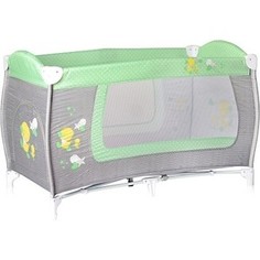 Манеж Lorelli Danny 1 Серо-зеленый/ Grey&Green Ducks 1818