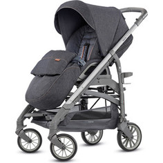 Прогулочная коляска Inglesina Trilogy на сером шасси VILLAGE DENIM
