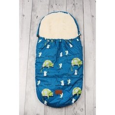 Конверт меховой AmaroBaby little traveler 105х45 кот и мышки (amaro-60lt-km)