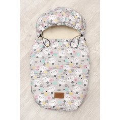 Конверт меховой AmaroBaby little friend 80х45 котики (amaro-60lf-ko)