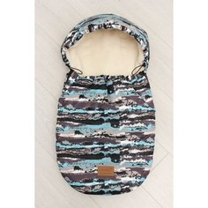 Конверт меховой AmaroBaby little friend 80х45 милитари (amaro-60lf-ml)