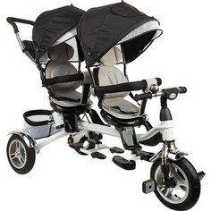 Велосипед трехколесный Capella TWIN TRIKE 360, цв. GRAPHITE (графит)