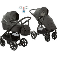 Коляска 2 в 1 Noordi Fjordi Sport NEW с термолюлькой (Black 815) (123383)