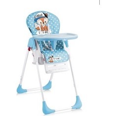 Стульчик для кормления Lorelli Tutti Frutti Синий / Blue Baby Fox 1820