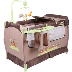 Манеж Lorelli SleepNDream / Бежевый / Beige Family 1806 (10080311806)