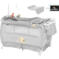 Манеж Lorelli SleepNDream / Серый / Grey Za Za 1807 (10080311807)