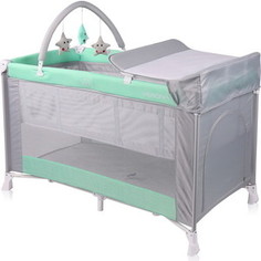 Манеж Lorelli Verona 2 Plus / Зелено-серый / Green&Grey 1814