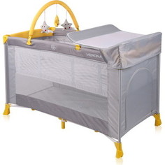 Манеж Lorelli Verona 2 Plus / Серо -желтый / Grey&Yellow 1815