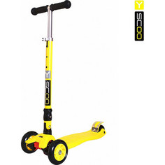 Самокат 3-х колесный Y-Scoo 35 MAXI FIX Simple yellow