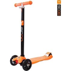 Самокат 3-х колесный Y-Scoo maxi A-20 Simple цв. orange
