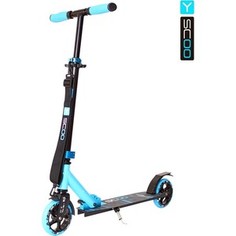 Самокат 2-х колесный Y-Scoo RT 145 CITY Hong Kong NEW Technology blue