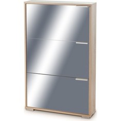 Обувница Вентал Арт Viva-3 зеркало дуб сонома